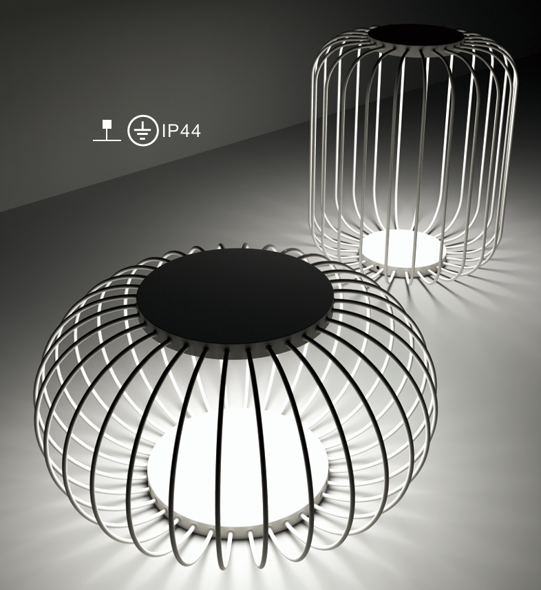 Arcllux Modern Minimalist LED Pendant Dimmable Floor Lamp with Wire Decorative Ceiling Mount Light E27 Base Metal Shade