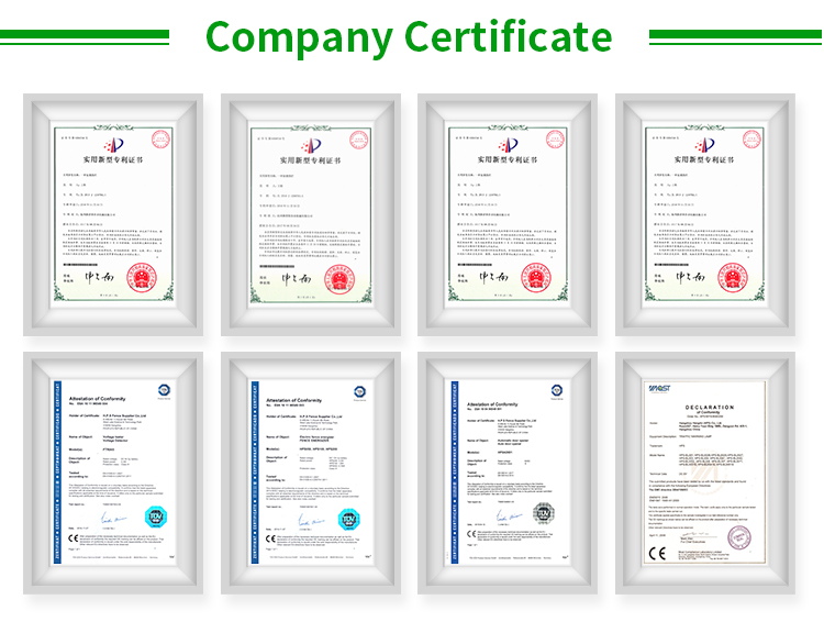 Product Certificate