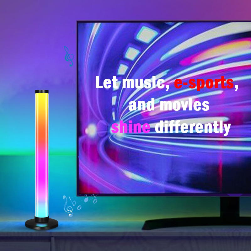 Smart RGB LED Desk Lamp with App Control and Music Rhythm Atmosphere Lighting