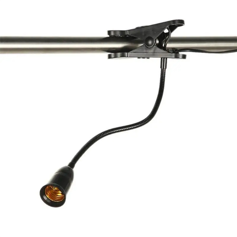 LED Clamp Light Desk Lamp With Flexible Gooseneck Clip Desk Led Nail Art Beauty Lamp Holder