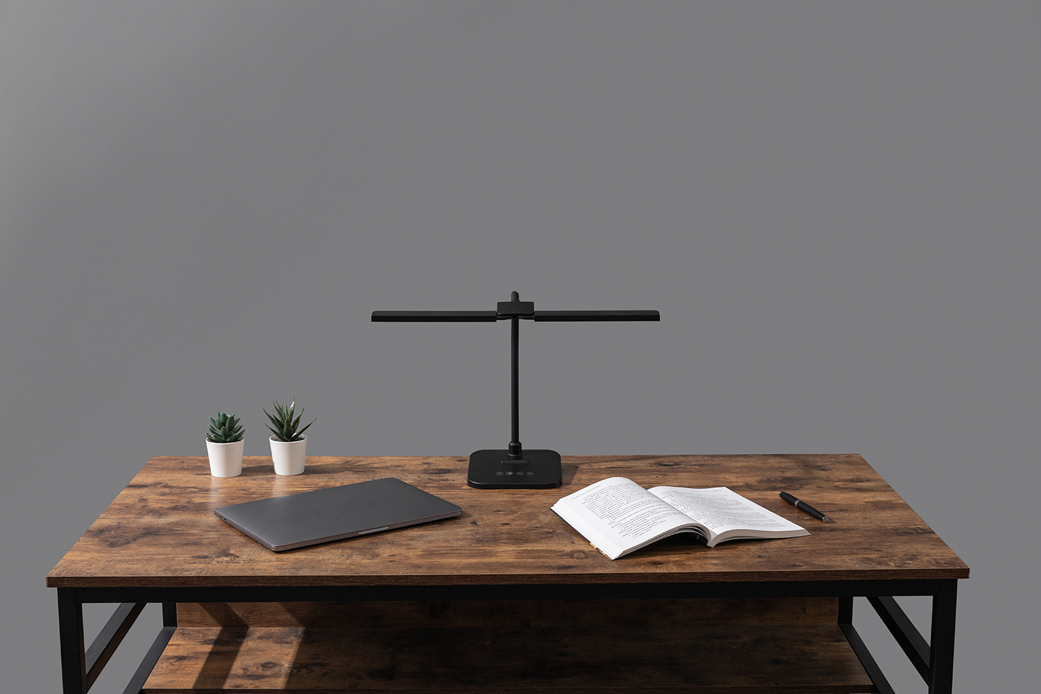 Multi-Function Flexible Arm Lamp Chargeable Charging Foldable Led Intelligent Desk Lamp