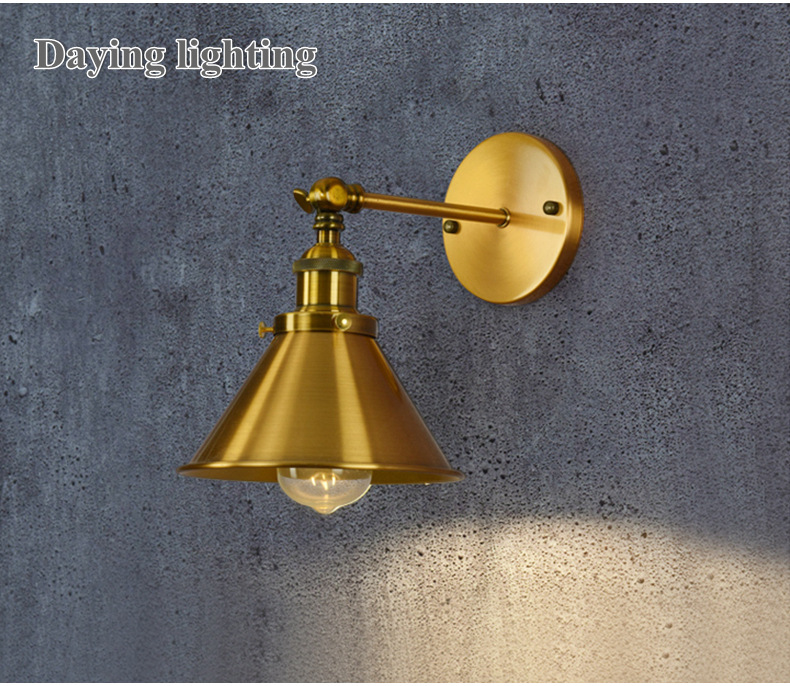 Modern Adjustable Swing Arm Industrial Wall Sconces Decorative Wall Lamp Folding RockerLight