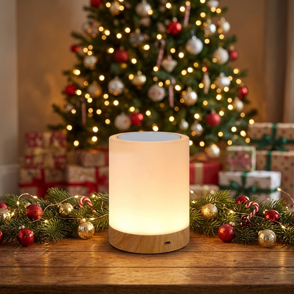 Creative wood night light 3