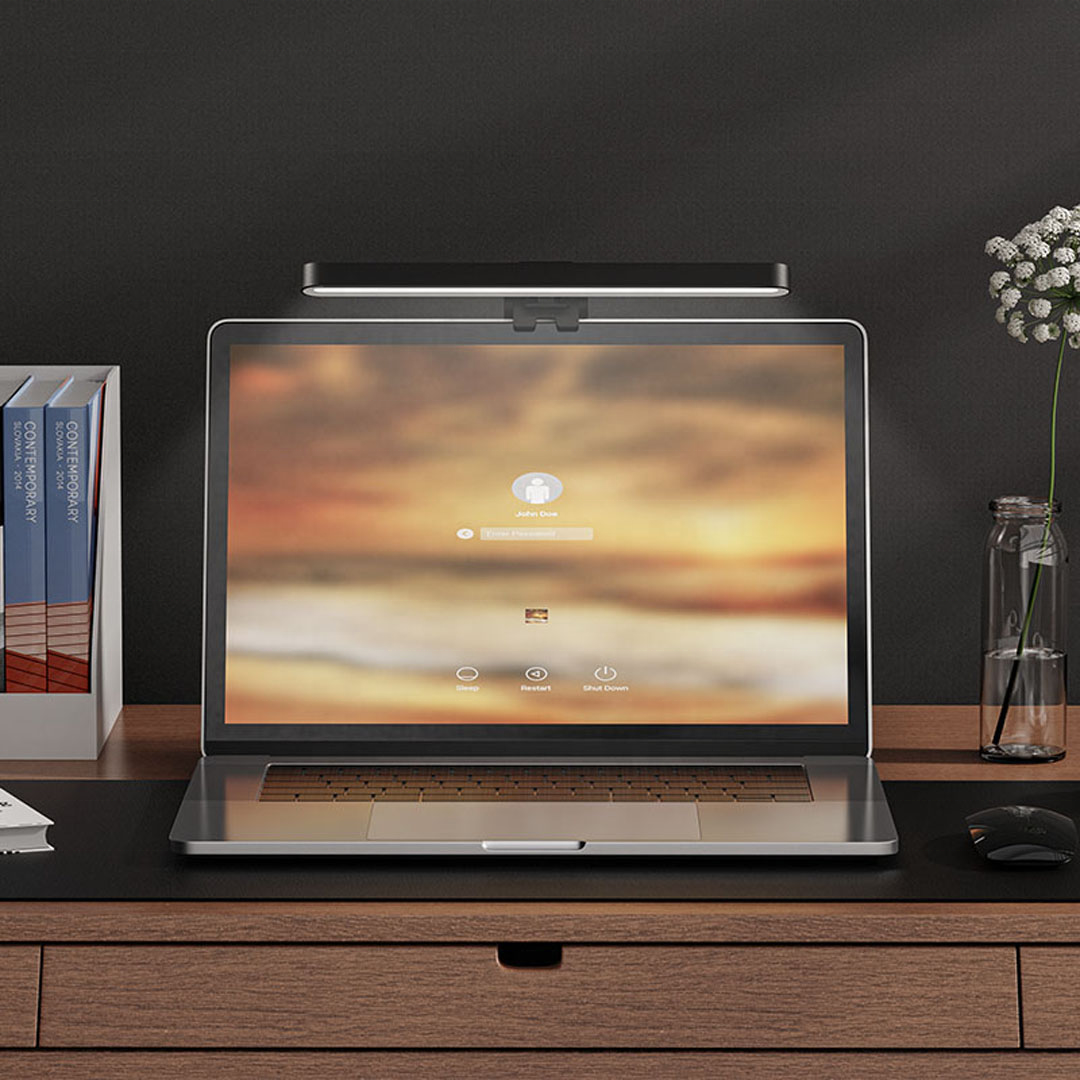 E-Reading LED Desk Screenbar Lamp Dimmable Monitor Laptop Screen Hanging Light Bar Clip Computer Lighting
