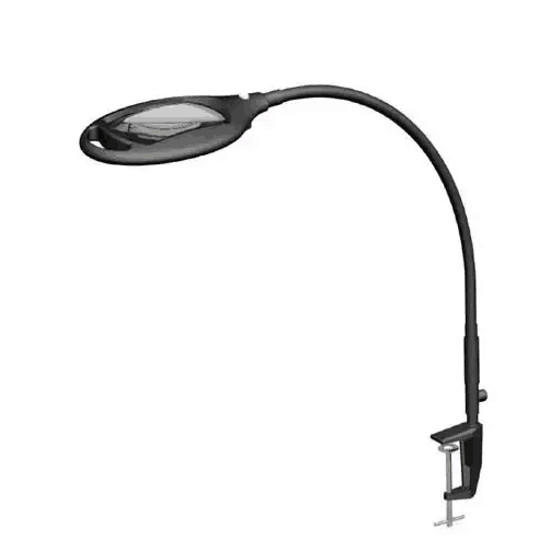 6.5w Flexible Gooseneck LED Clip on Magnifying Desk Lamp Magnification Clamp on Reading Light for Craft Work Study Nail Art