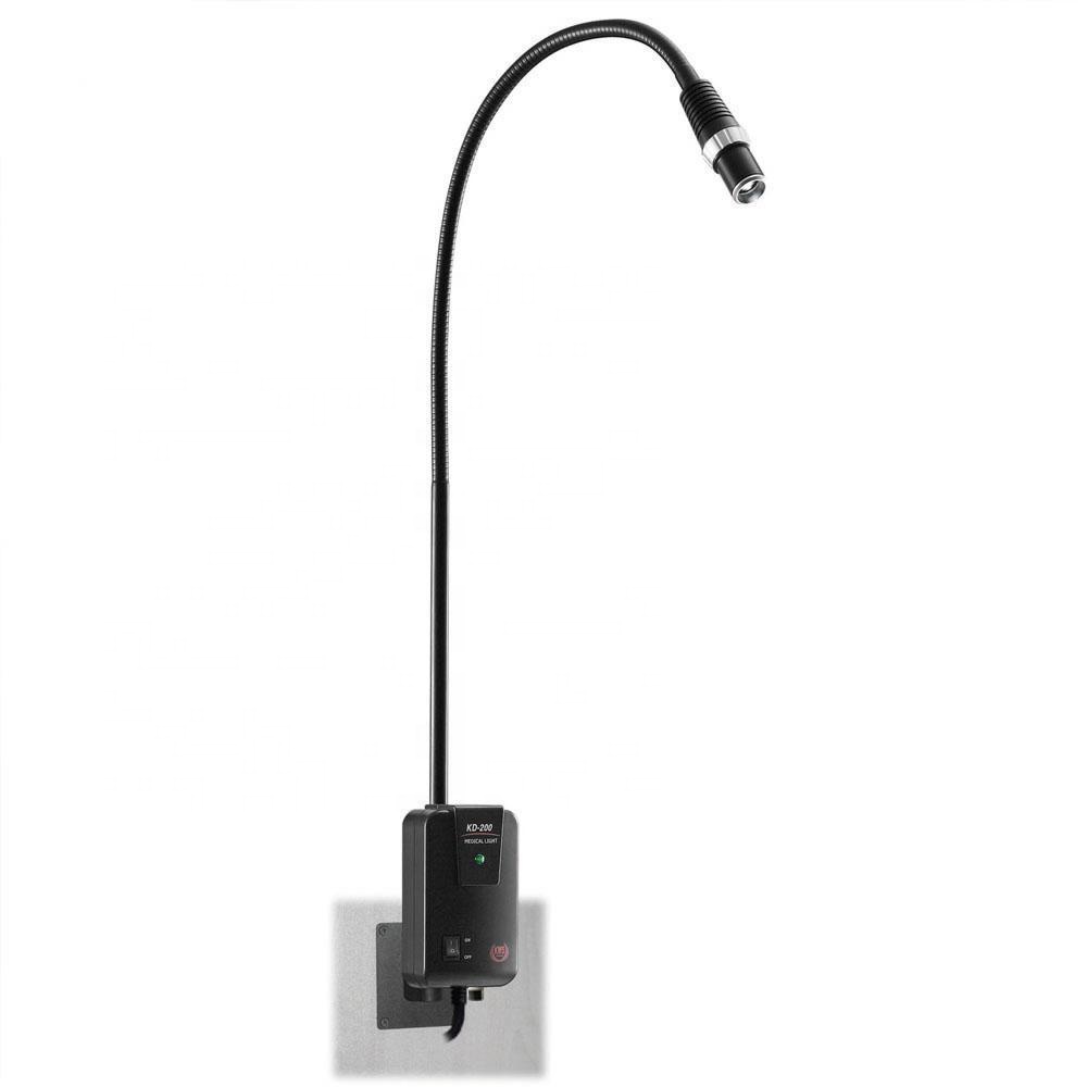 5W Electric LED Medical Examination Lamp Flexible Gooseneck Clip-On/Table Mount/Mobile High CRI 90 Clinic/Hospital Use