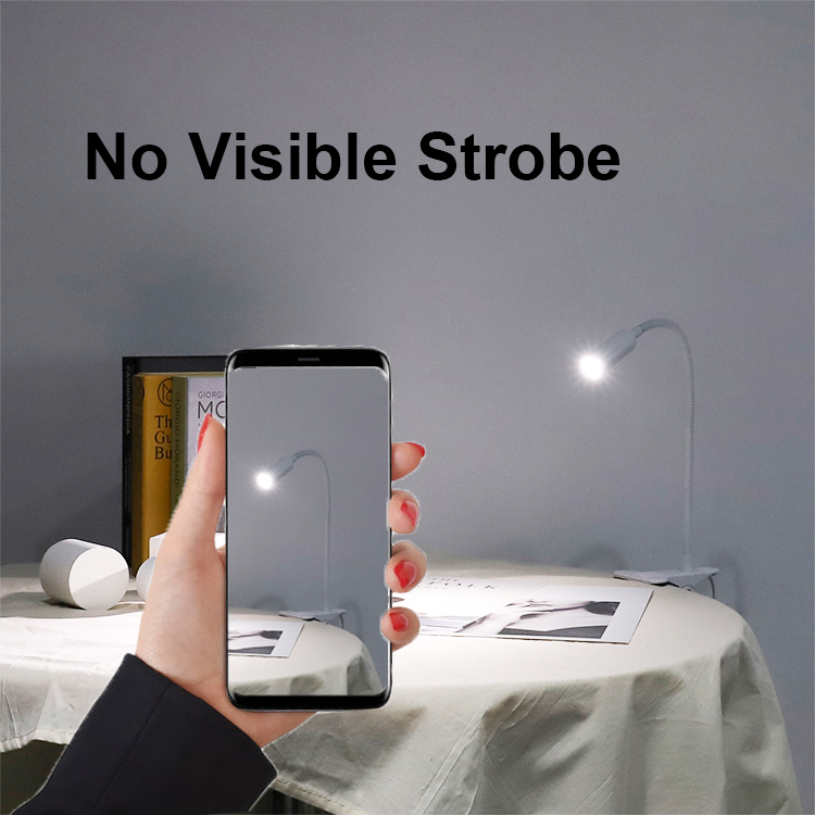 Sewing Arm Dimmable Timer LED USB Powered Desk Spot Light Table Lamp with Clamp