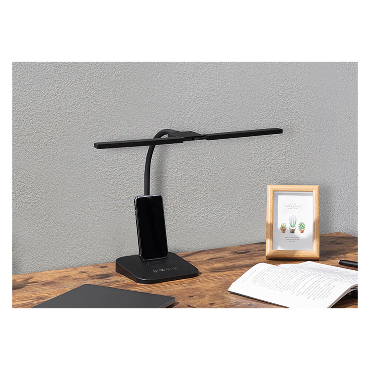 Multi-Function Flexible Arm Lamp Chargeable Charging Foldable Led Intelligent Desk Lamp