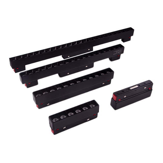 New Trend 48v 20mm Recessed Ultra Thin Magnetic Track Light Removable Track Light Magnetic System Magnetic Led Light