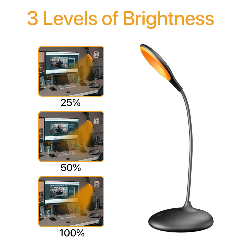Mini Smart Home Decor Desk Lamp Cordless Bedside Minimalist LED Table Lamp Usb Rechargeable Table Lamps