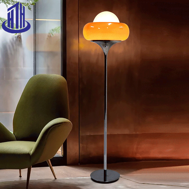 Egg Tart Vintage Glass+Metal E27 Interior Lamp Desk Light (A-802)