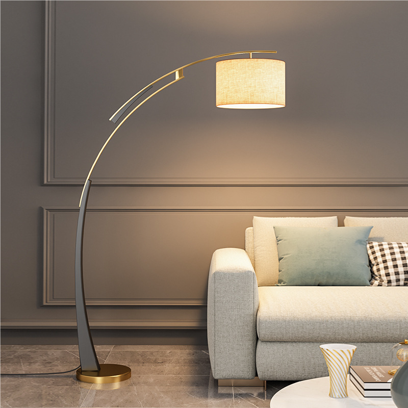 Minimalist Design Floor Light Hotel Arc Simple Floor Lamp Decorative Standing Light for Room