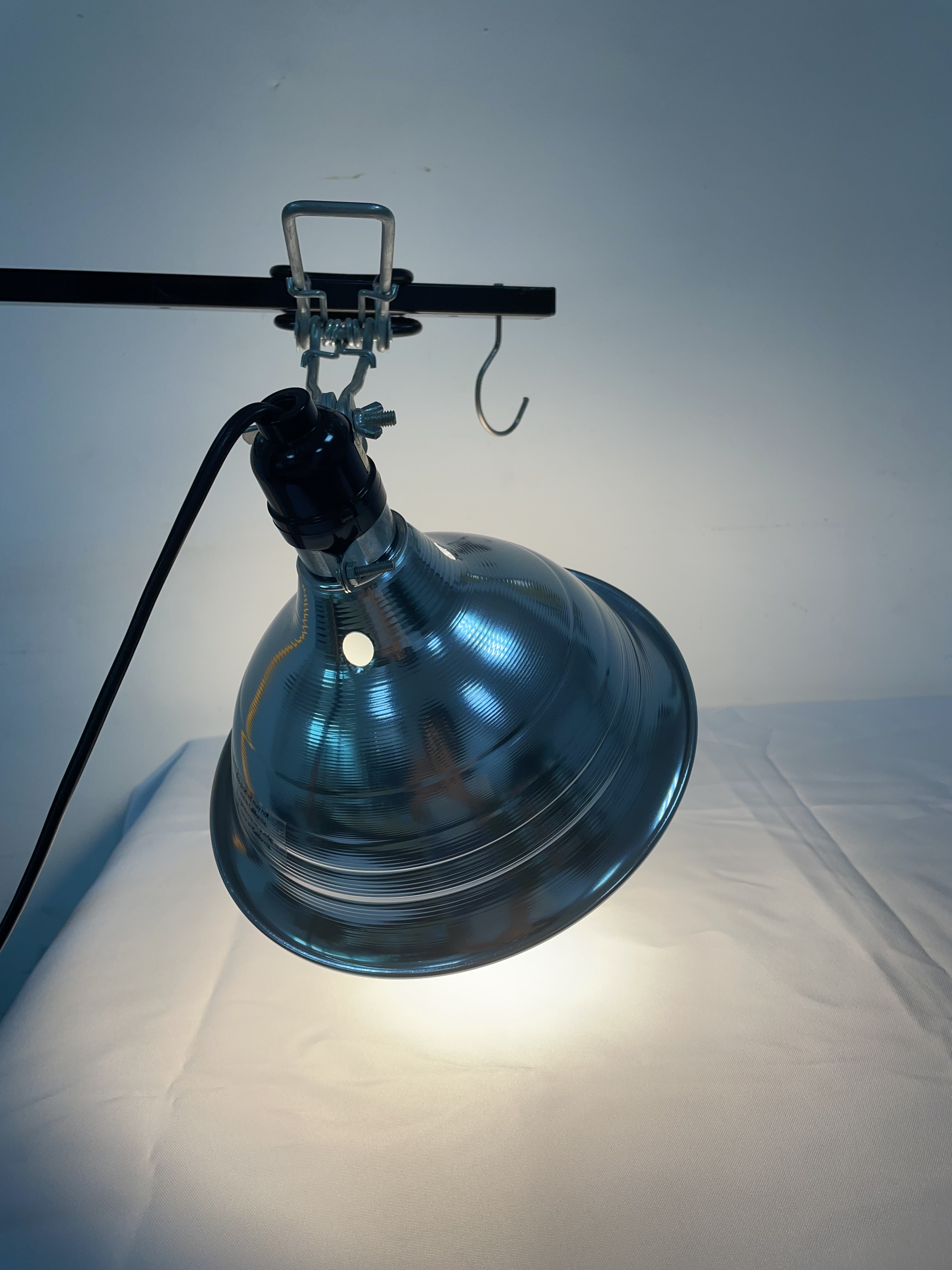150W Clamp Lamp /light with Heavy Duty Aluminum Shade,6ft SPT-2 Power Cord