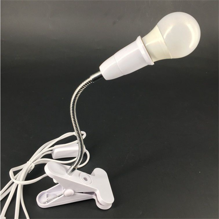 LED Clamp Light Desk Lamp With Flexible Gooseneck Clip Desk Led Nail Art Beauty Lamp Holder