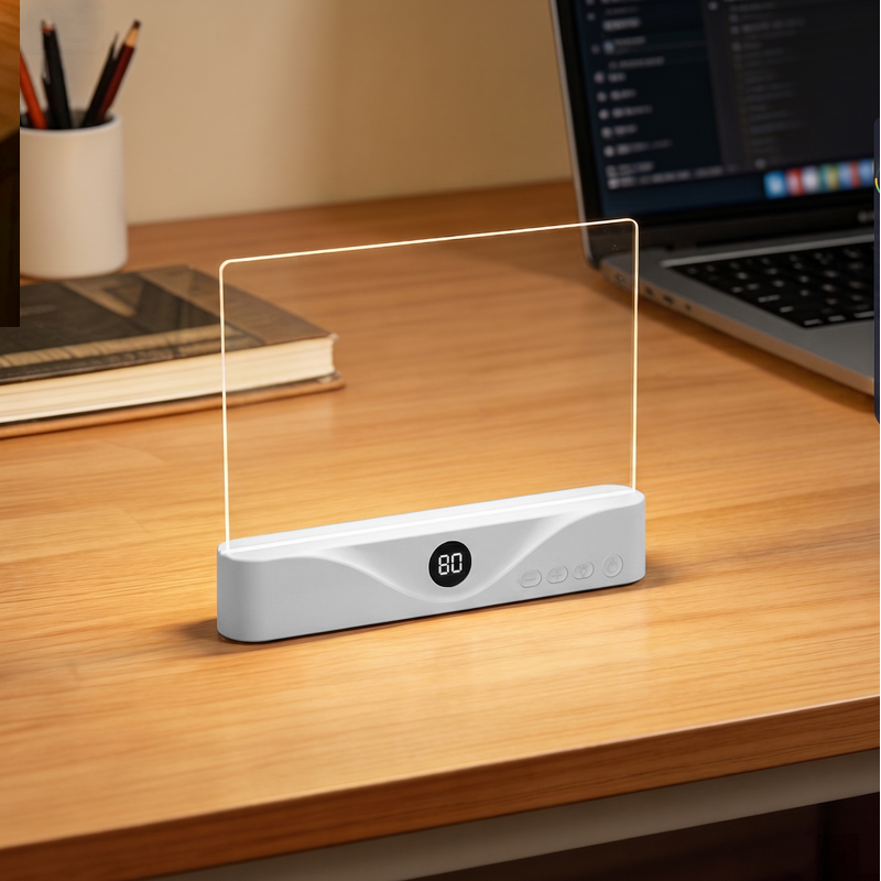 LED Natural Light Flat Reading Lamp Smart Home Student Dormitory Bedside Lamp Eye Protection Bookmark For Night Reading Learning