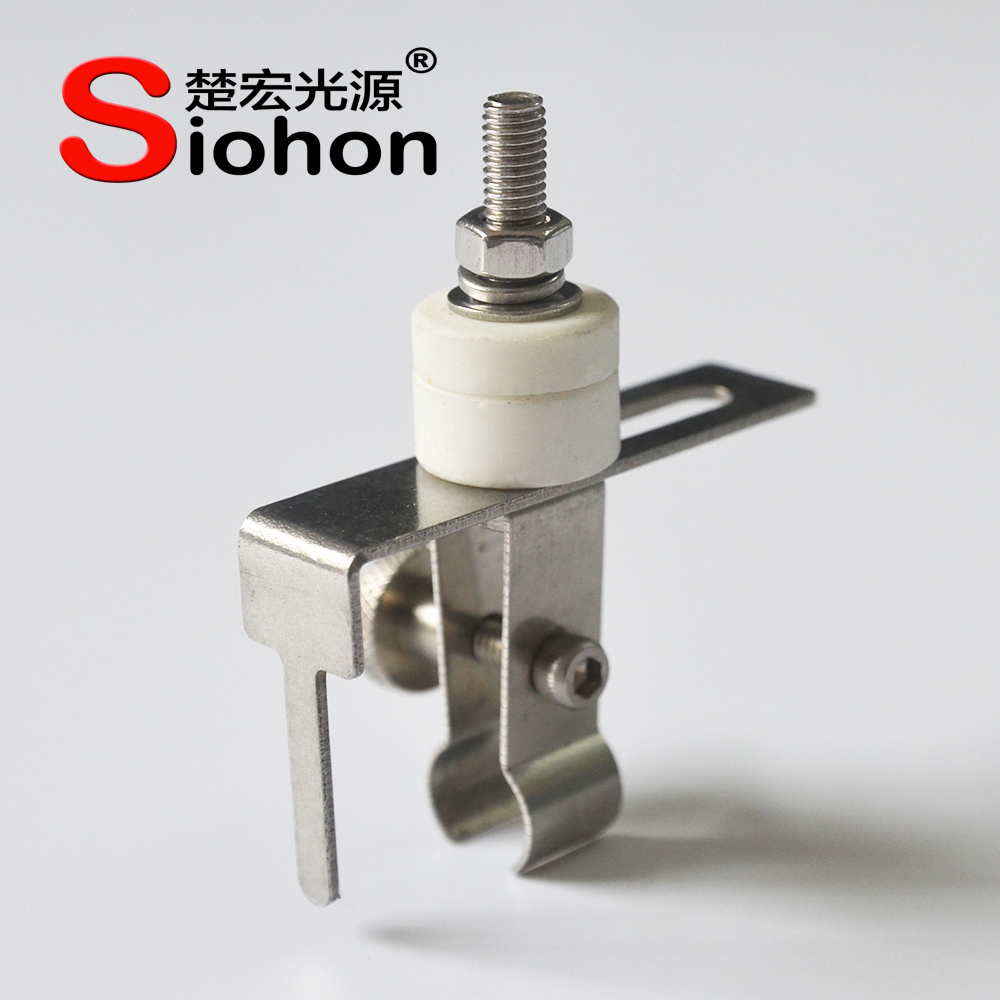 Infrared Lamp Holder Infrared Heating Emitter Clamp for Twin Twin Tube