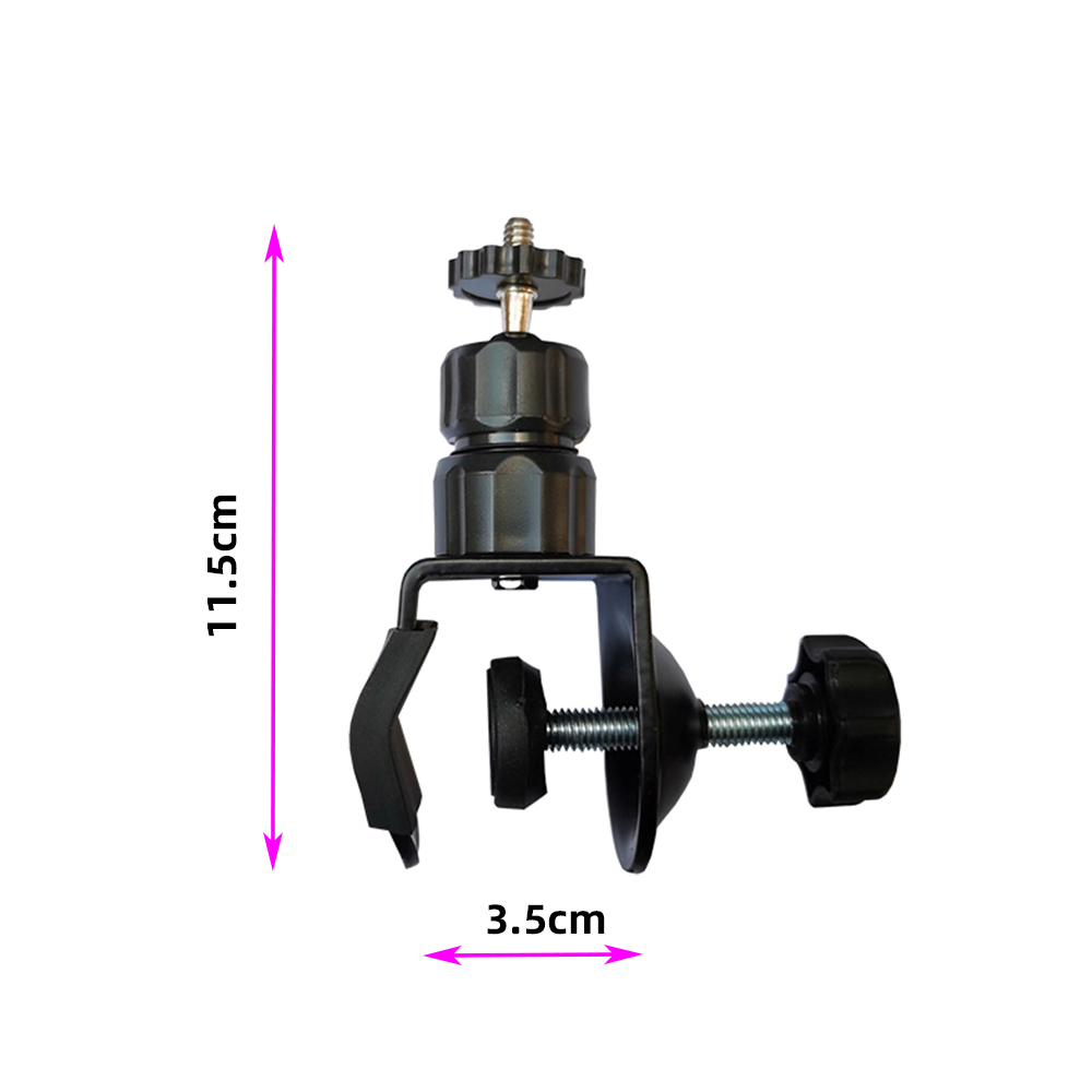 Cheap Powerful Clamp Clip Bracket with ball head for Photography Studio Light Stand Tripod and Flash Light