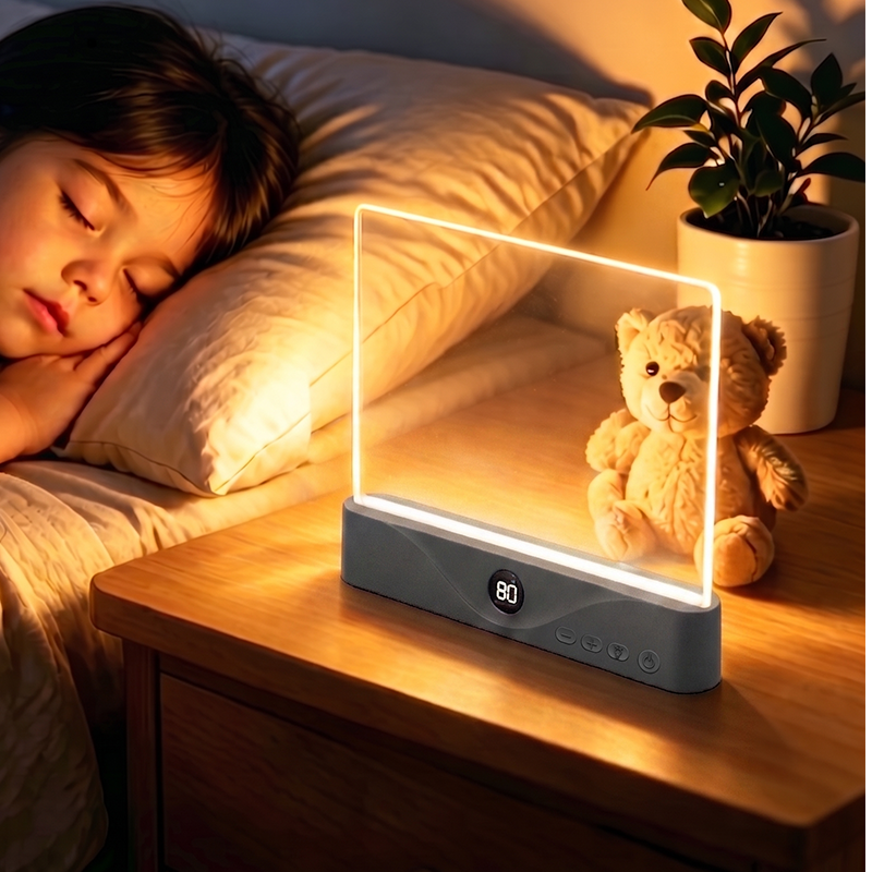 Hot Sale Wireless Portable Rechargeable Clear Led Book Full Page Light Panel Plate Lamp Board Flat Book Light For Reading In Bed