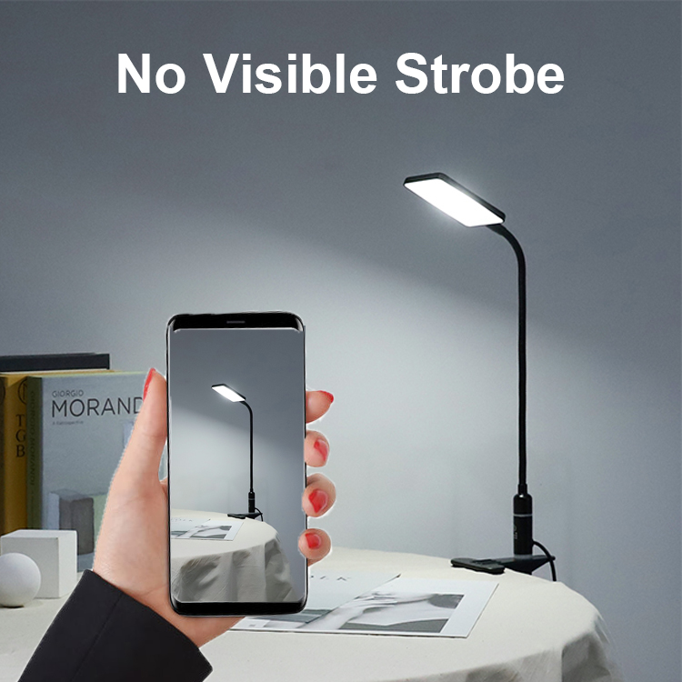Factory Supply Aluminum Working Lamps Flexible Gooseneck Led Task Clip Lamp