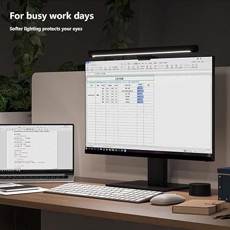 MIJIA 1S PC Monitor LED Screen Hanging Light Student Eyes Protection Reading Learning Computer Monitor Light Bar Lamp