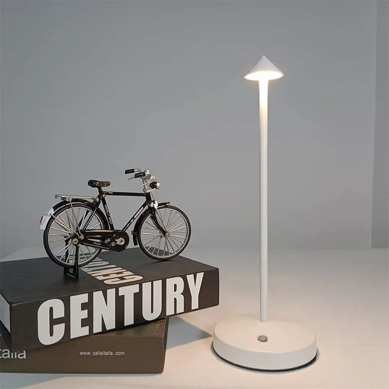 Hotel Portable Rechargeable Cordless LED Table Bar Lamp Desk Light with Touch Control for Restaurant Living Room