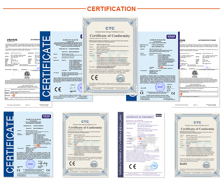 Certifications Display 2