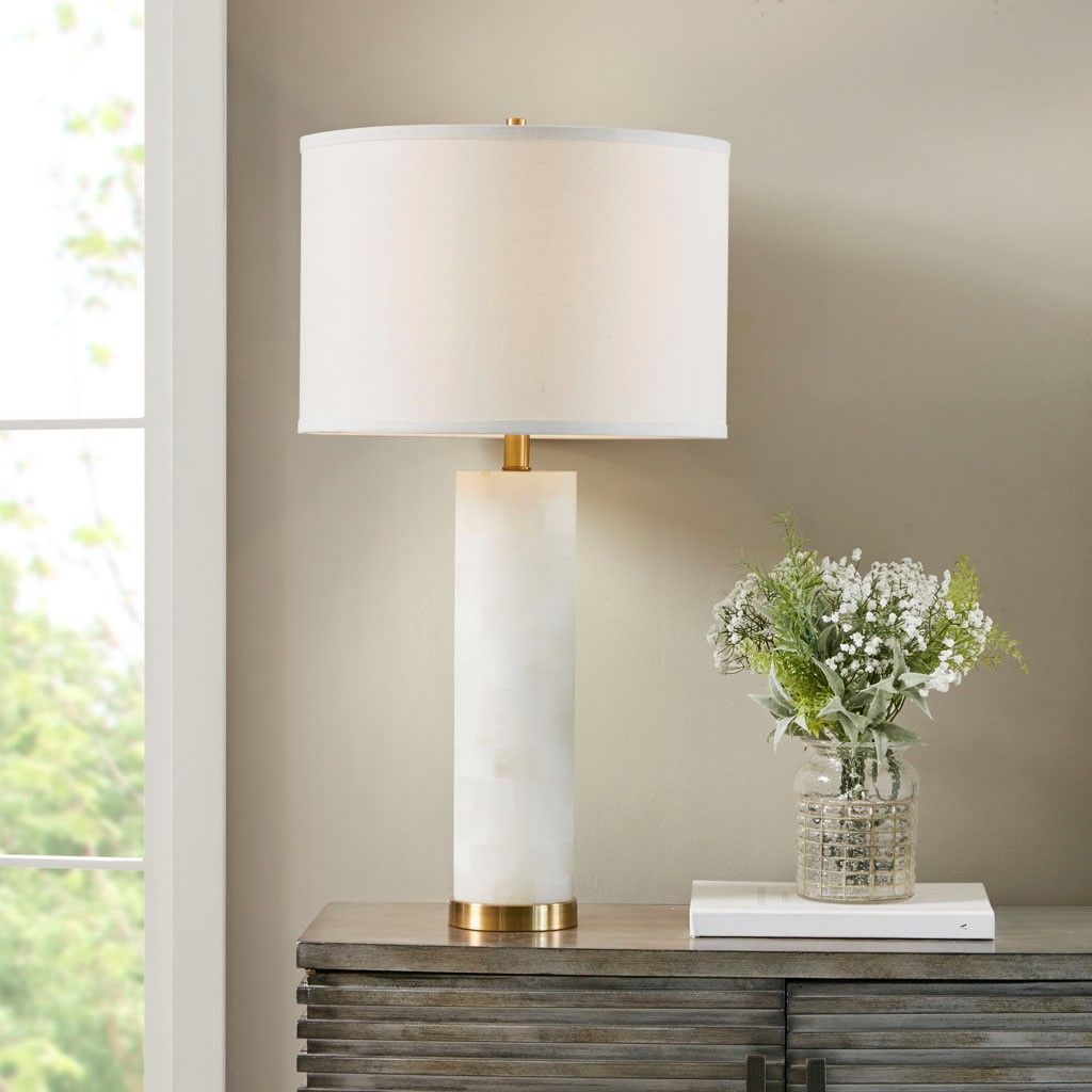 Alabaster Table Lamp View 1
