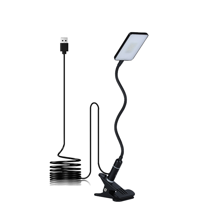 Factory Supply Aluminum Working Lamps Flexible Gooseneck Led Task Clip Lamp