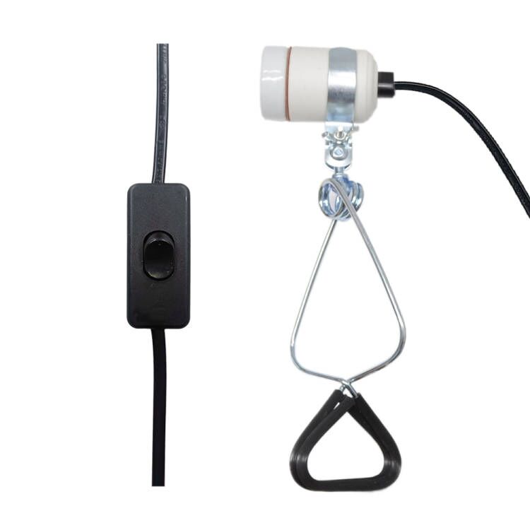 High Quality Flexible Gooseneck Reptile Lamp Clip Adjustable Reptile Clamp Lamp Stand 360 Degree Rotatable Gooseneck Lamp Holder