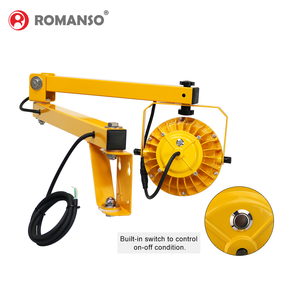Etl Approved 30W New Swing Arm Led Work Light Warehouse Loading Dock Equipment Led Dock Lights