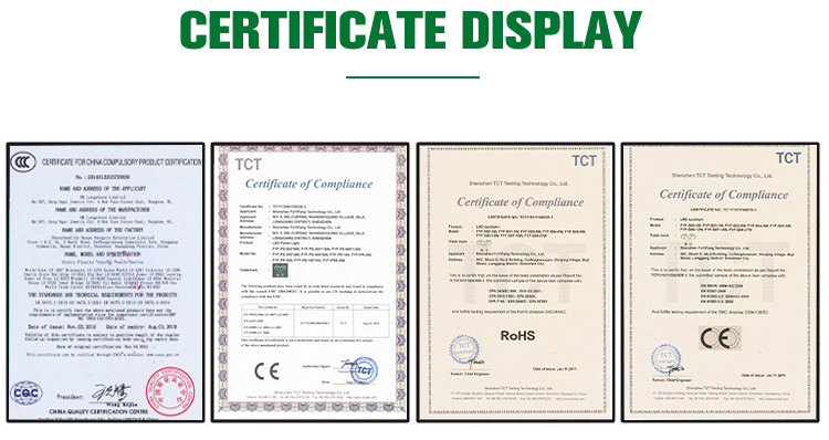 Certifications