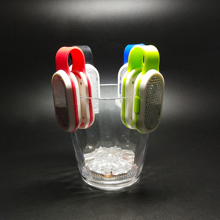 Custom Hands Free Clip on Clothes Warning Light Promotional Reflective LED Running Lights With Magnet