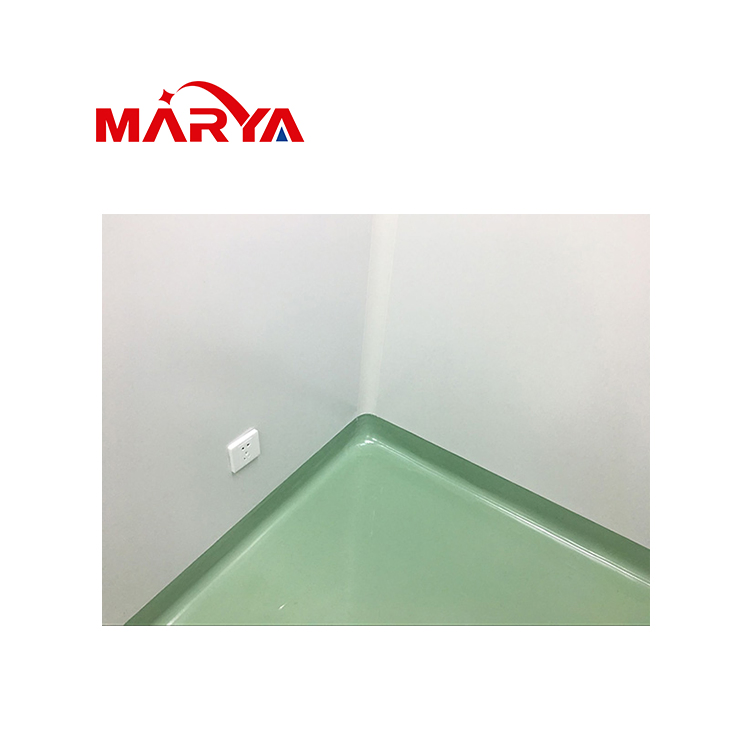 Marya Customized Cleanroom Epoxy Self-Leveling Antistatic Fireproof PVC Coiled Material Floor