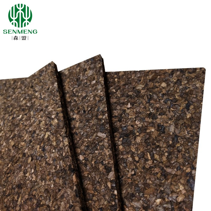 Black Expanded Cork Insulation Sheet for Sustainable Building and Wall Projects