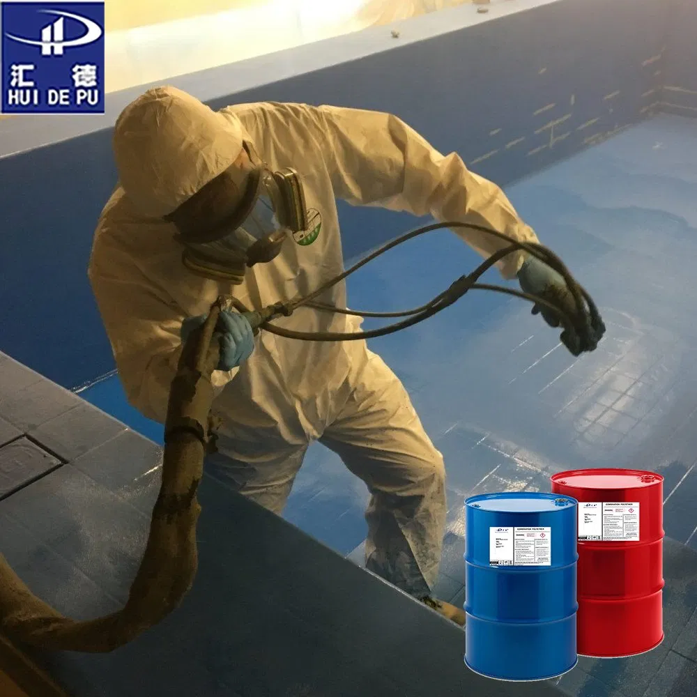 Water Park Swimming Pool Waterproof Concrete Floor Coating High Transparent Non-Slip Polymer Coating Polyurea Coating
