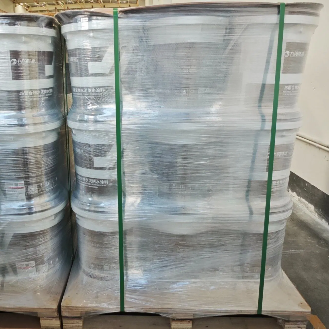 Js Polymer Cement Waterproof Coating for Cement-Based Walls, Floors, Tanks, Underground Works.