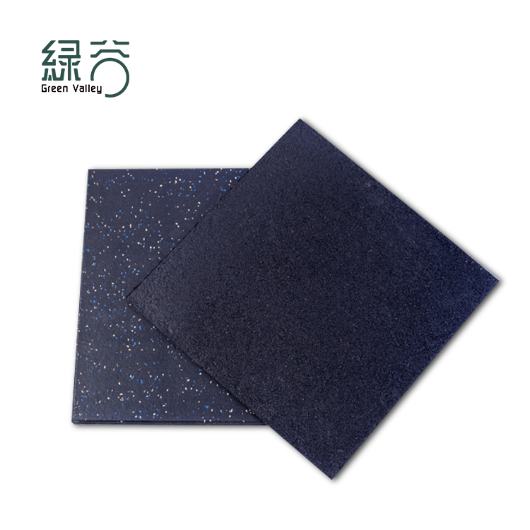 Safety Recycled Gym Tiles Heavy Duty Area Shock Absorbing Rubber Flooring/Rubber Tiles for Sports Venues/Home/Playground/Gym Heavy Weight Area