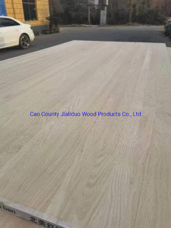 Red Oak/ White Oak Edge Glued Planks for Furnitures