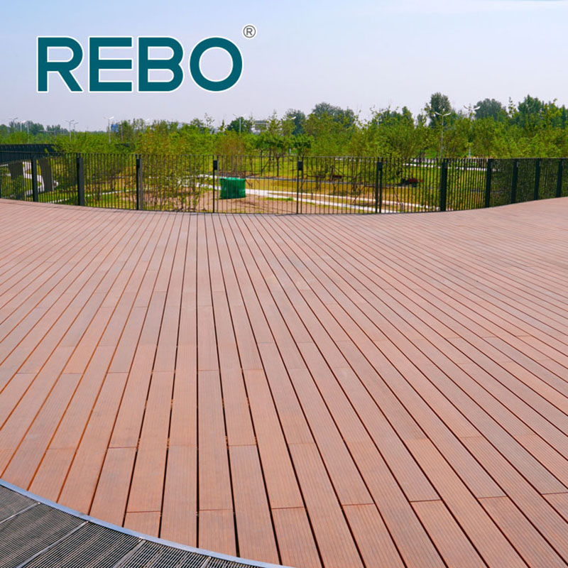 Europe Standard Fire Resistance Durable Outdoor Bamboo Flooring Board Eco-Friendly