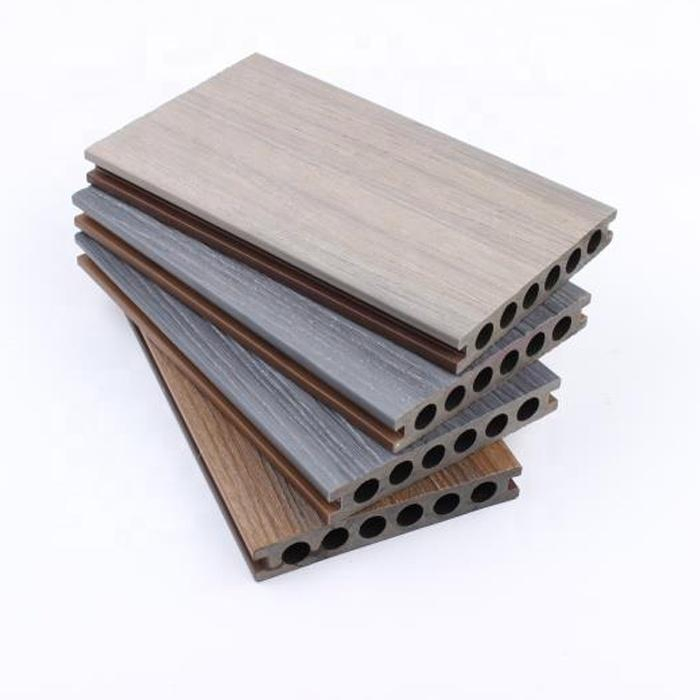 Slip Resistant Anti-Static Anti-Insect Garden Wood Plastic Composite Outdoor Decking Boards WPC Decking