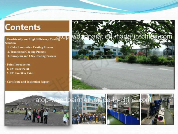 Professional Manufacturer Laminate PVC Plastic Flooring Paint WPC/Spc Flooring Coating