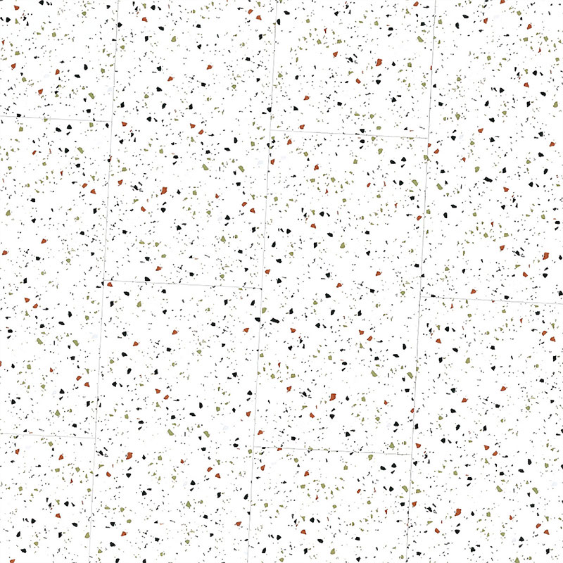 Lvt Plank Vinil Pavimento Herningboen Cement Finiah White Marble Light Oak 6 mm