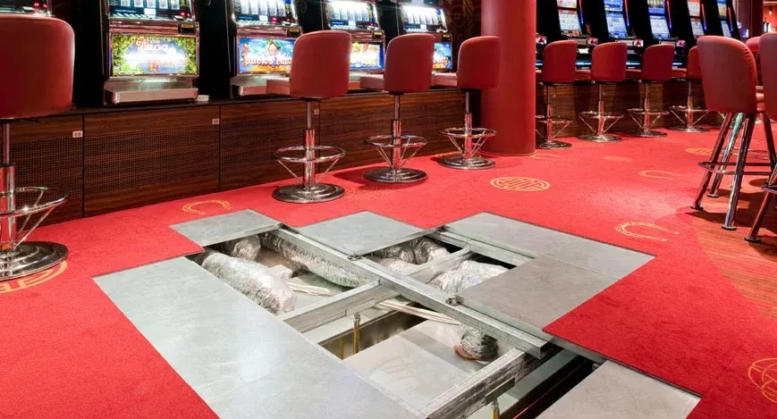 Anti-Static Floor Calcium Sulfate PVC Finish