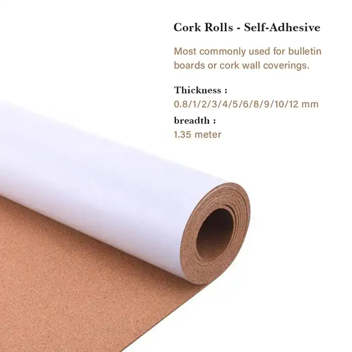 Sustainable Cork Sheet for Green Underlayment Solutions