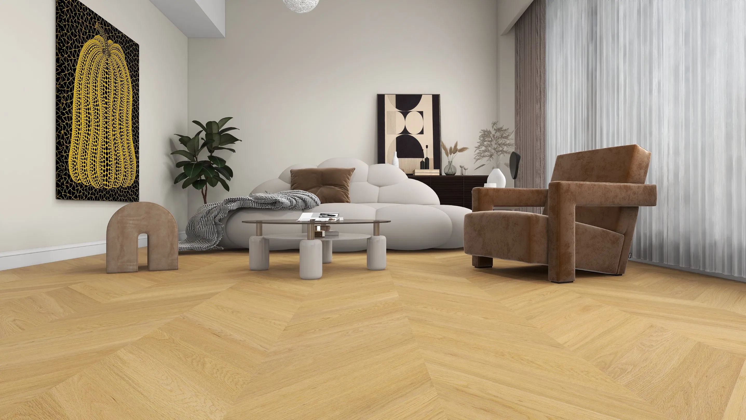 Wood Parquet Engineered Waterproof High Gloss Vinyl PVC Spc Lvt Laminated Flooring Manufacturer