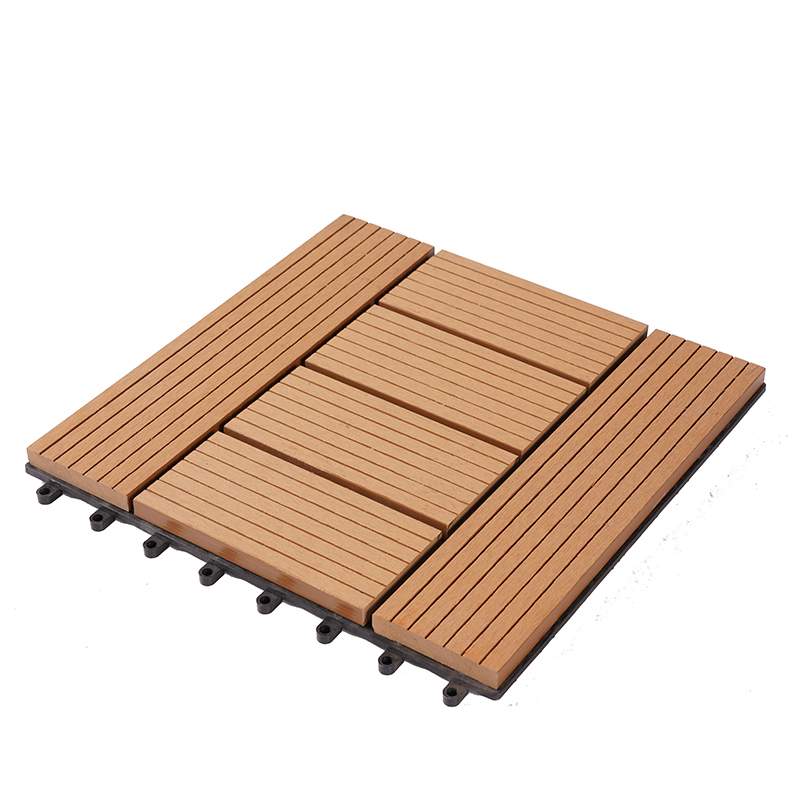 Natural WPC Decking Authentic Outdoor Looks with Slip Resistant