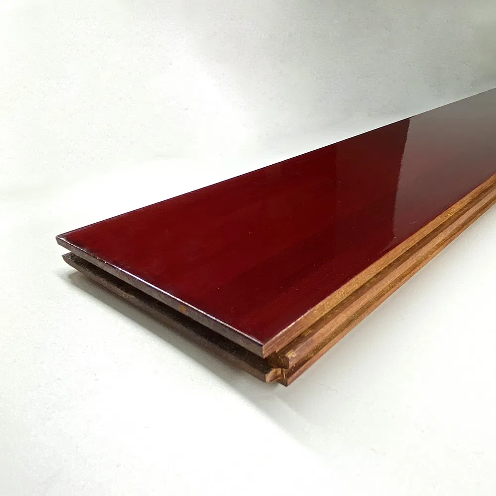 Eco-Friendly Waterproof Solid Bamboo Flooring Vertical Horizontal 15mm Carbonized Bamboo Decking