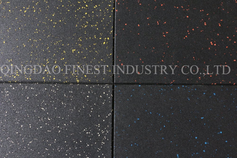 Non-Toxic Recycled Boxing Gym Rubber Flooring Mat Tiles for Fitness,Exercise Mat,Gymnastics Mats,Gymnastics Floor,Tumbling Mats,Workout Mat,Home Gym Flooring