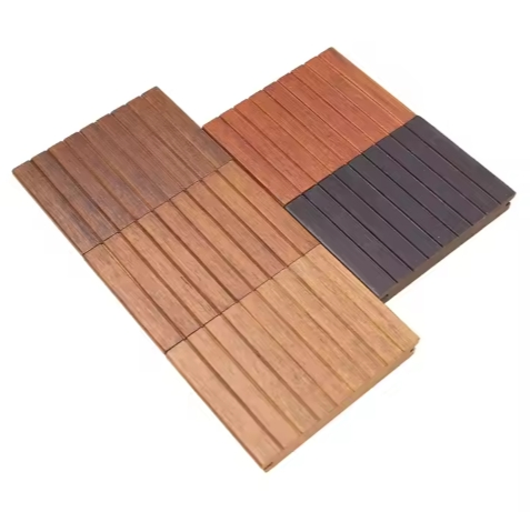 Insect-Resistant, Waterproof, Anti-Corrosive, High-Density &amp; Eco-Friendly Outdoor Bamboo-Wood Flooring