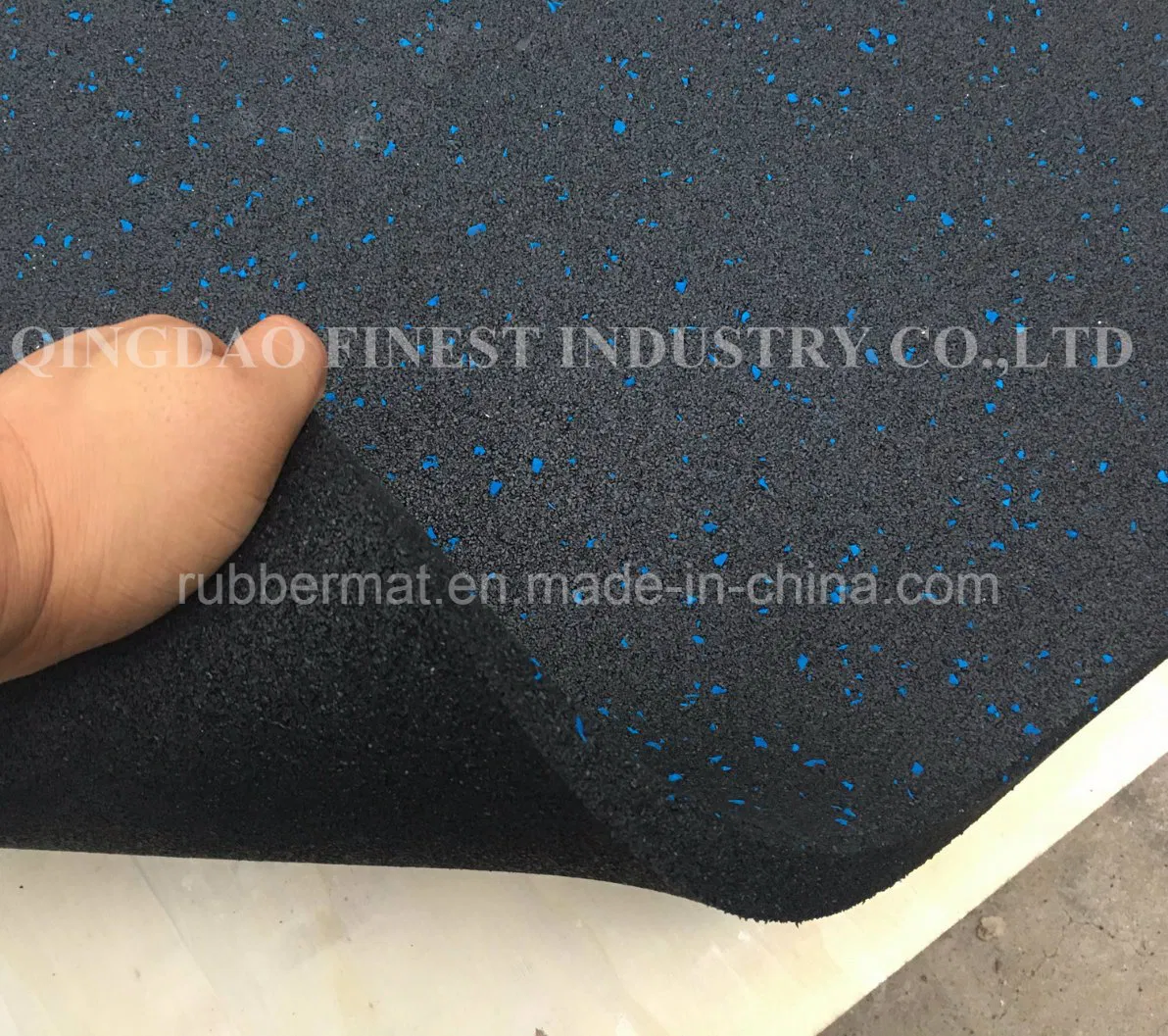 Wholesale Waterproof Recycled Rubber Gym Flooring Tile